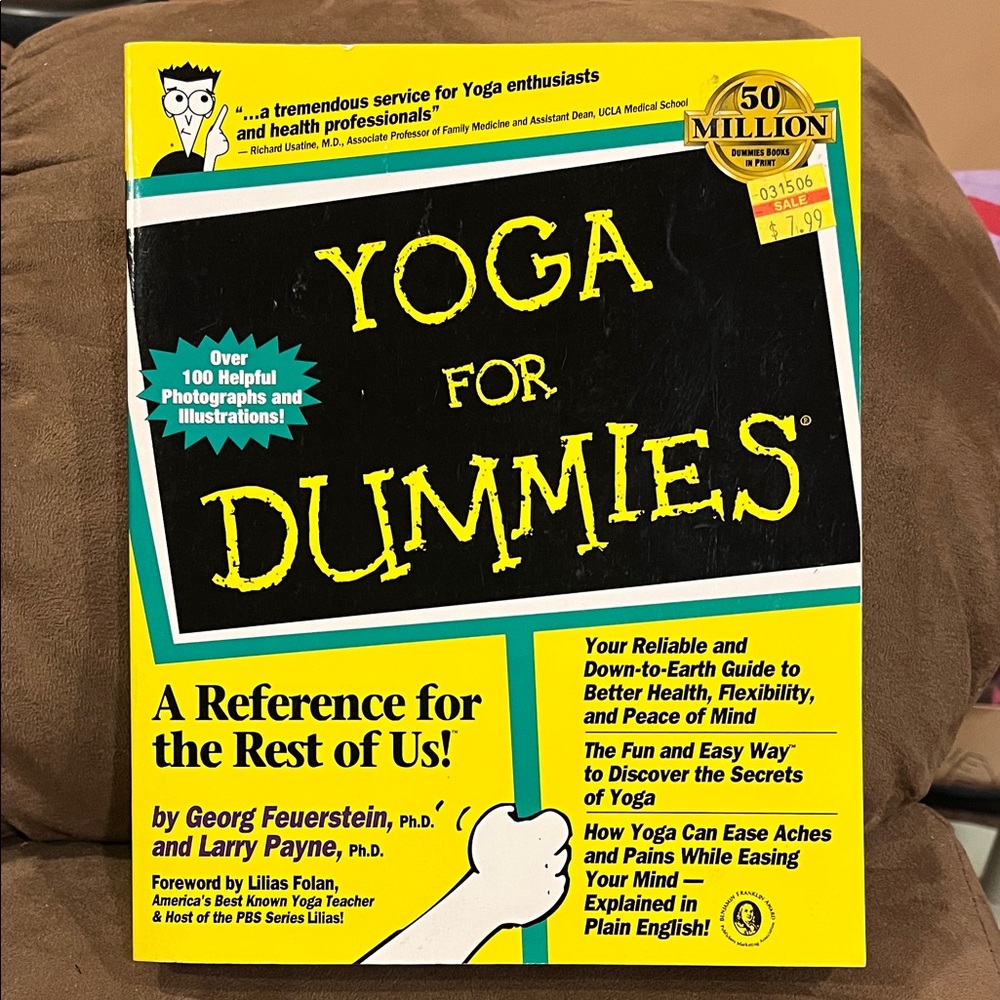 Yoga for Dummies Book